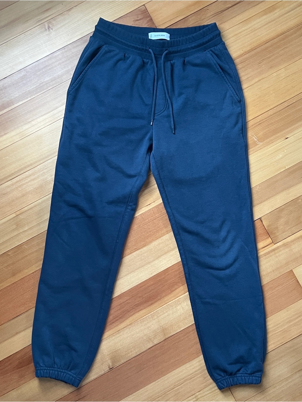 Everlane Men's Dark Teal Blue Off-Duty Jogger Sweatpants Size Small